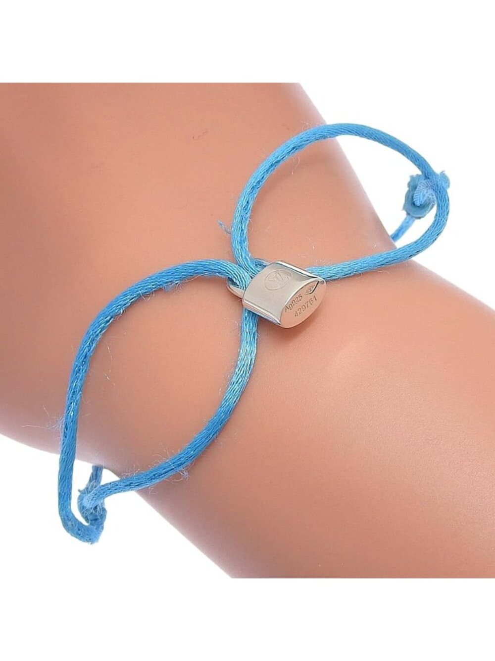Louis Vuitton Bracelet Lockit Code 925 Sterling Silver